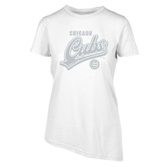 Chicago Cubs Levelwear Women's  Birch Sweep T-Shirt - MLB