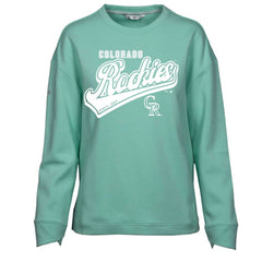 Colorado Rockies Levelwear Women's  Fiona Sweep Pullover Sweatshirt - MLB
