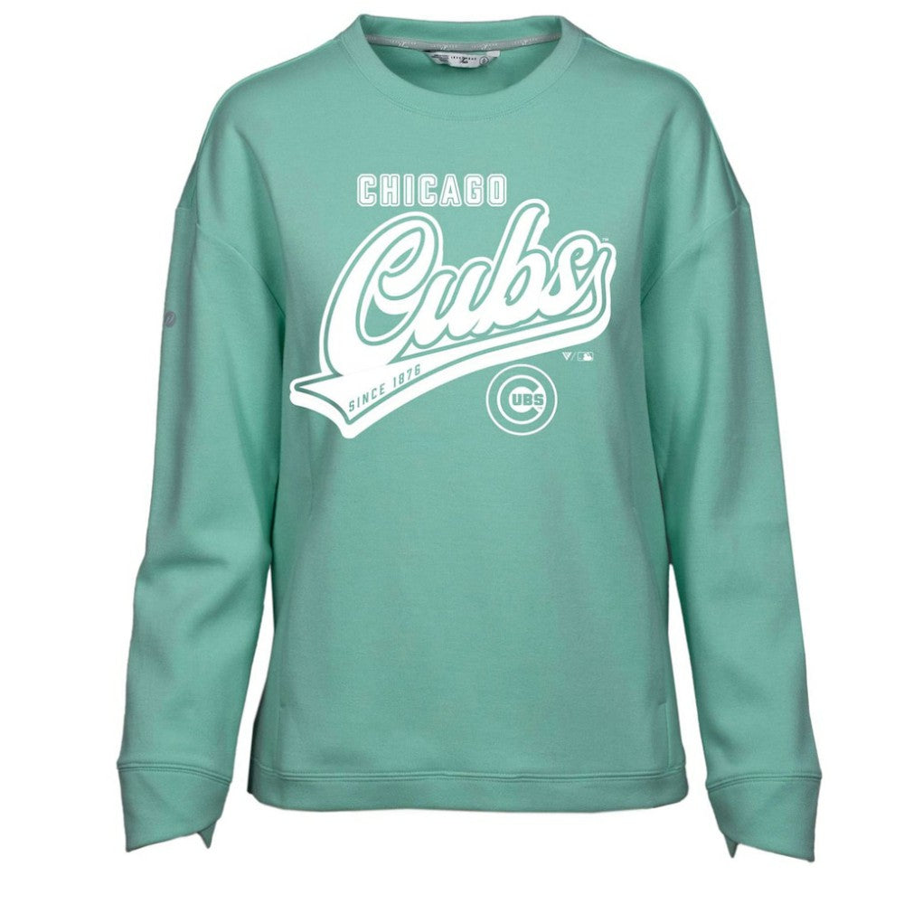 Chicago Cubs Levelwear Women's  Fiona Sweep Pullover Sweatshirt - MLB