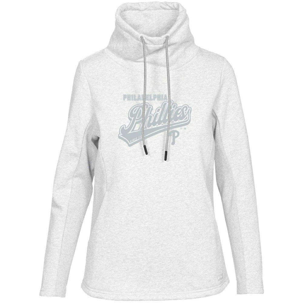 Philadelphia Phillies Levelwear Women's  Loop Sweep Pullover Sweatshirt - MLB