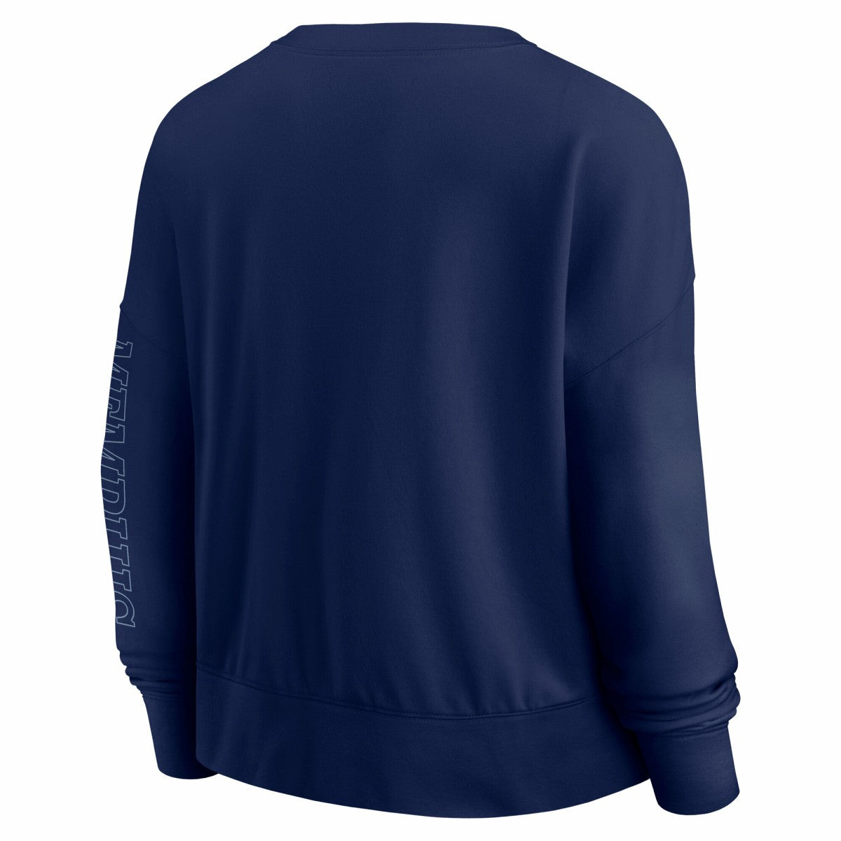 Memphis Grizzlies Women's Oversized Game Day Pullover Sweatshirt Navy - NBA