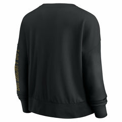 Los Angeles Lakers Women's Oversized Game Day Pullover Sweatshirt Black - NBA