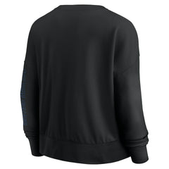 Golden State Warriors Women's Oversized Game Day Pullover Sweatshirt Black - NBA