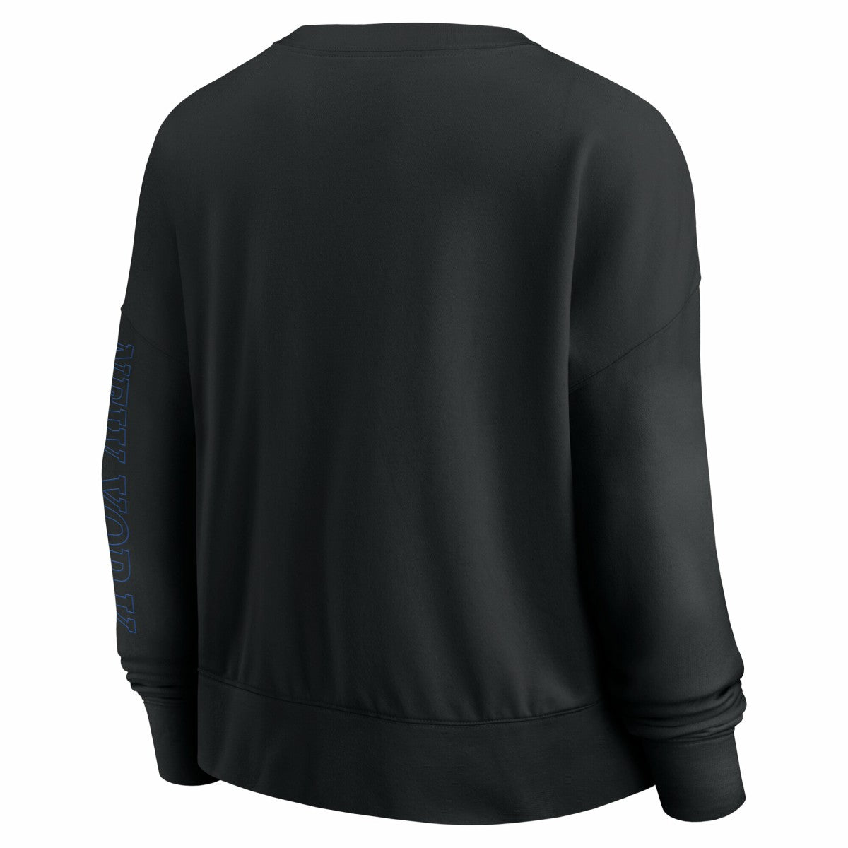 New York Knicks Women's Oversized Game Day Pullover Sweatshirt Black - NBA