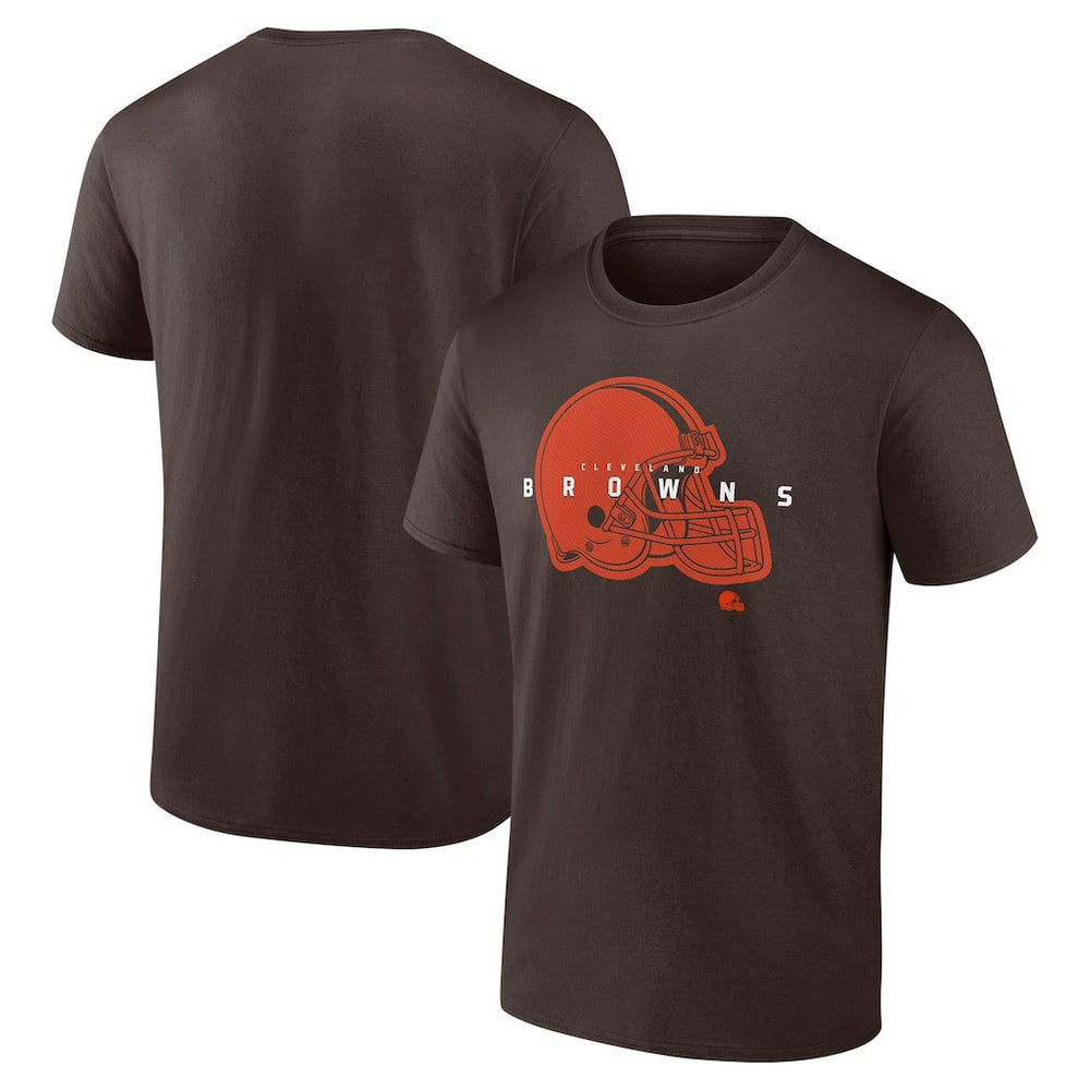 Cleveland Browns Coordinate T-Shirt Brown | Fanatics