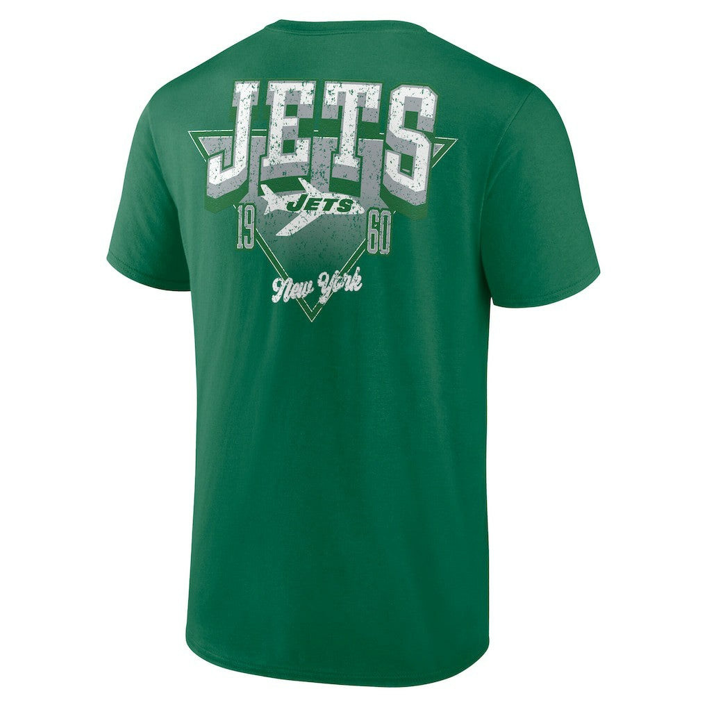 New York Jets Never Over T-Shirt Kelly Green | Fanatics