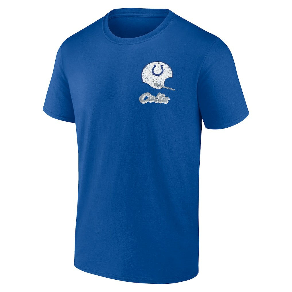 Indianapolis Colts Never Over T-Shirt Royal | Fanatics