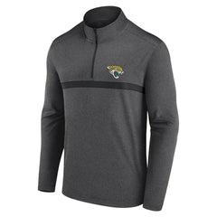 Jacksonville Jaguars Head-to-Head Quarter-Zip Pullover Charcoal | Fanatics