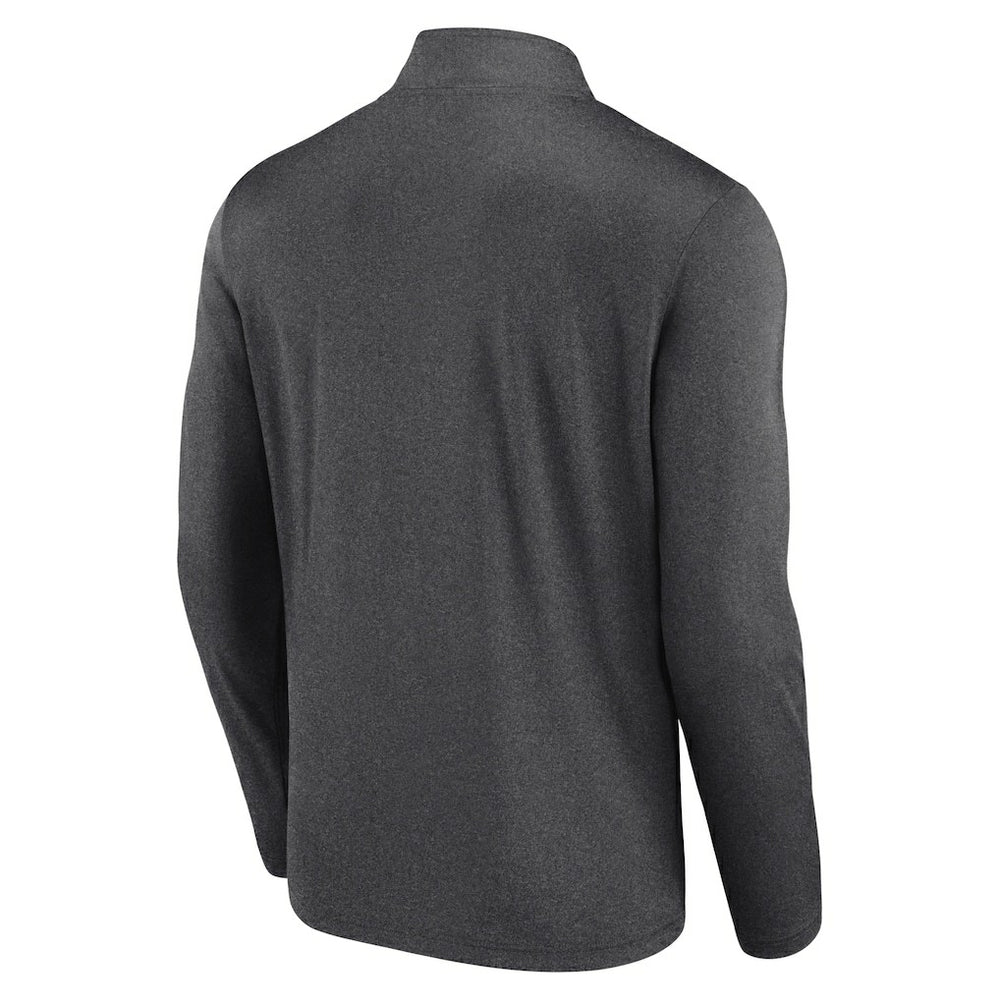 Jacksonville Jaguars Head-to-Head Quarter-Zip Pullover Charcoal | Fanatics