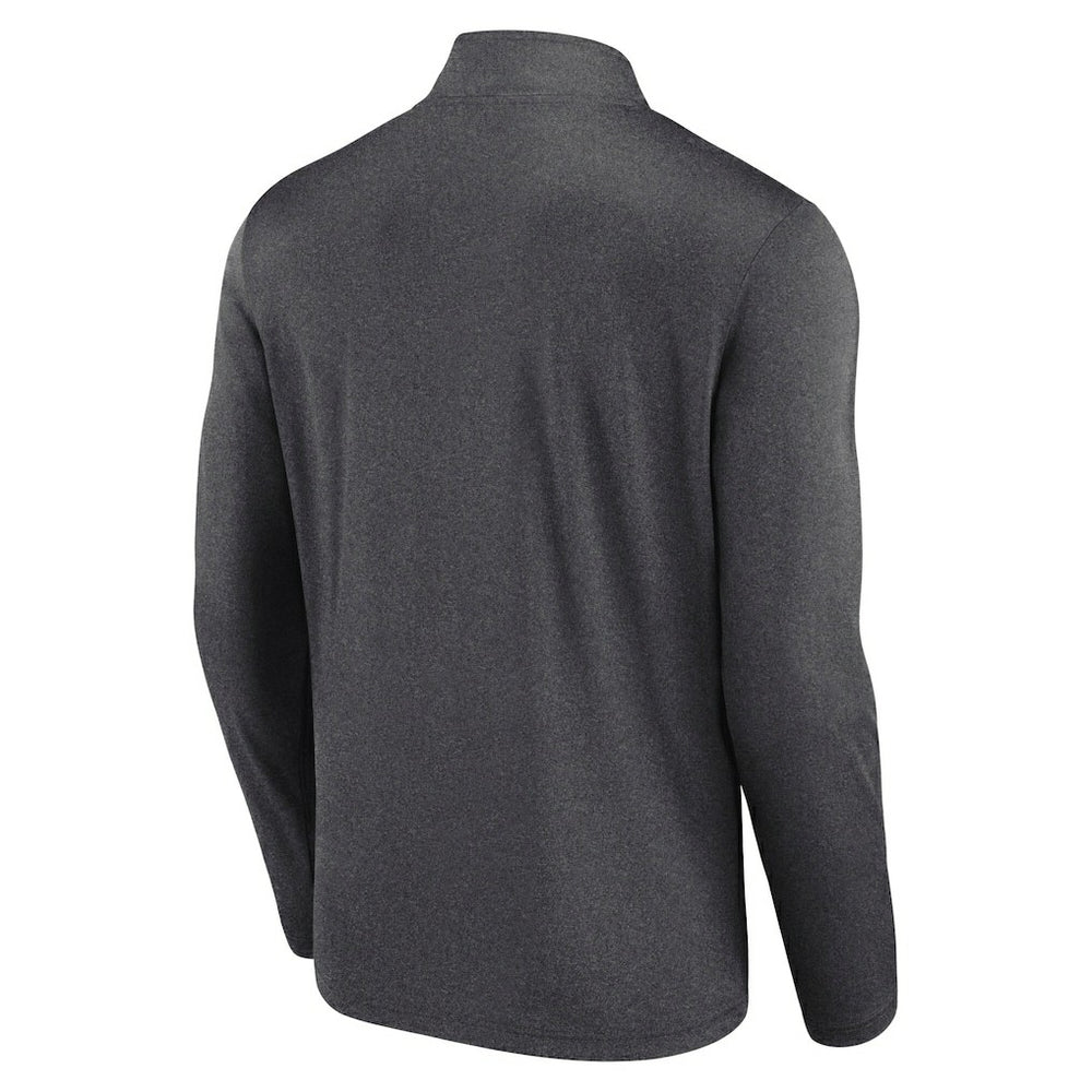 Las Vegas Raiders Head-to-Head Quarter-Zip Pullover Charcoal | Fanatics