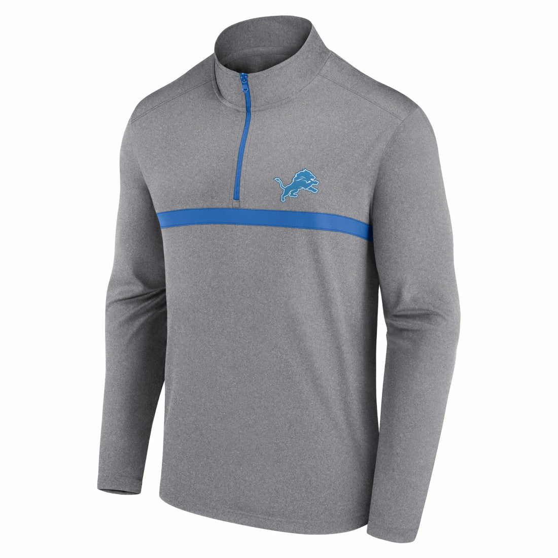 Detroit Lions Head-to-Head Quarter-Zip Pullover Gray | Fanatics