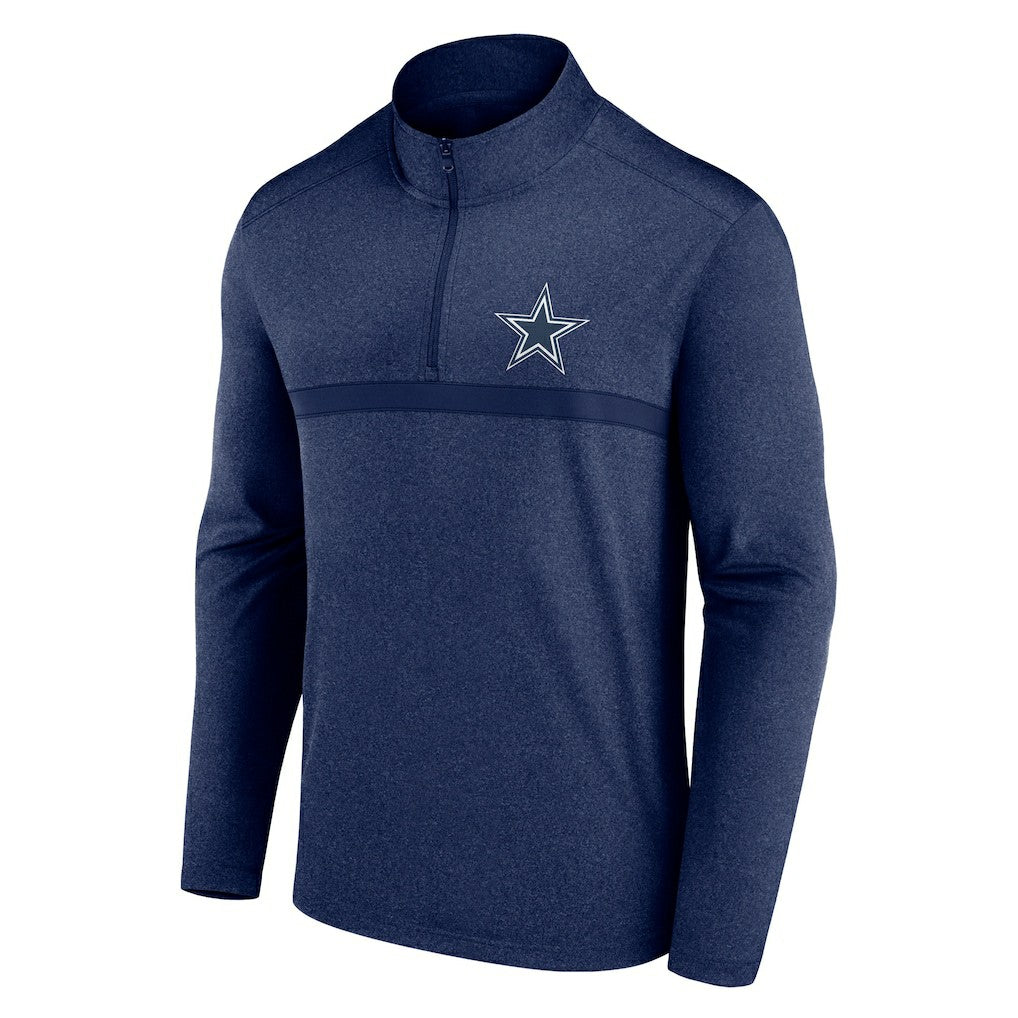 Dallas Cowboys Head-to-Head Quarter-Zip Pullover Navy | Fanatics