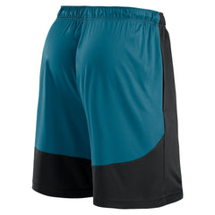 Jacksonville Jaguars Launch Shorts Black/Teal | Fanatics