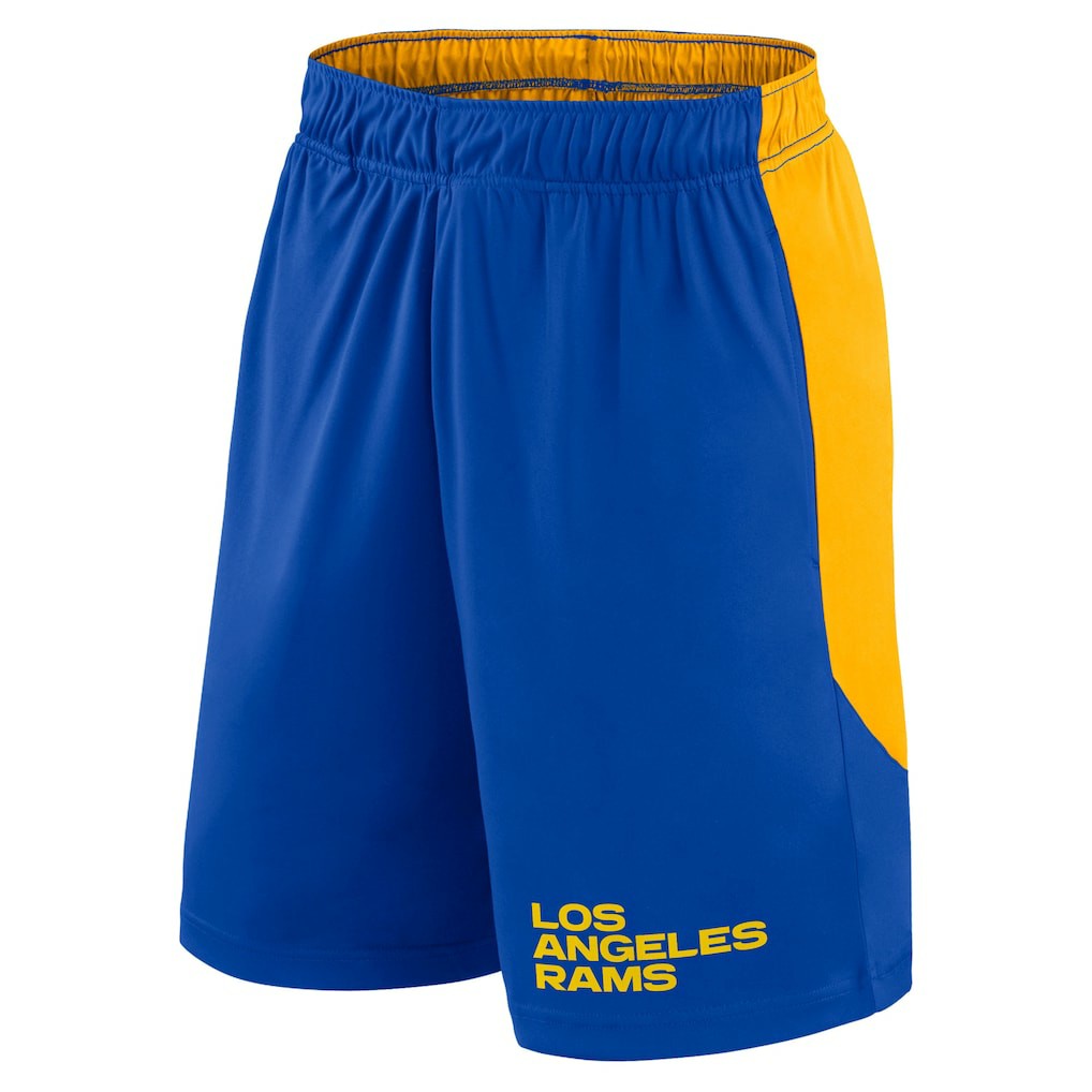 Los Angeles Rams Launch Shorts Royal/Gold | Fanatics