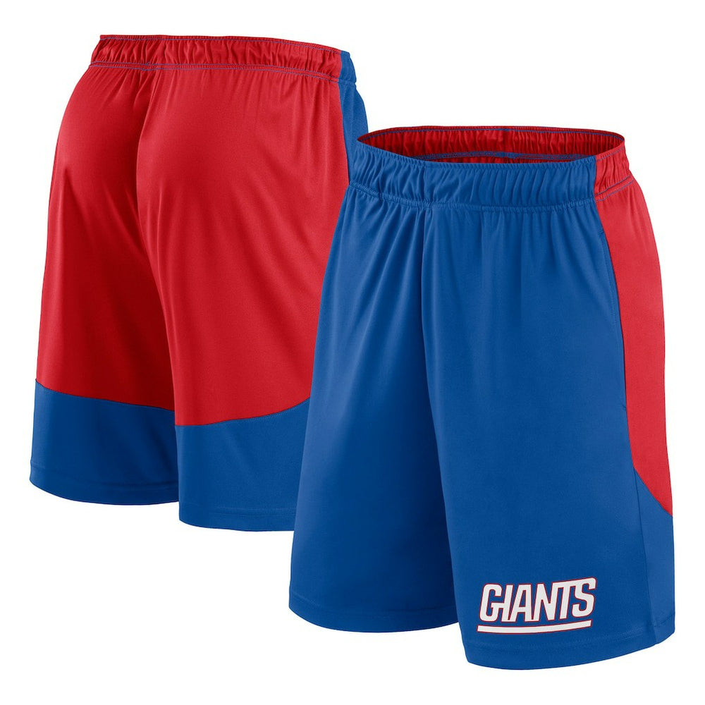 New York Giants Launch Shorts Royal/Red | Fanatics