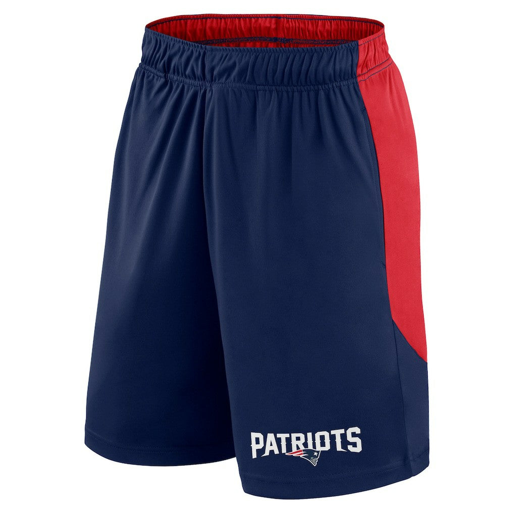 New England Patriots Launch Shorts Navy/Red | Fanatics