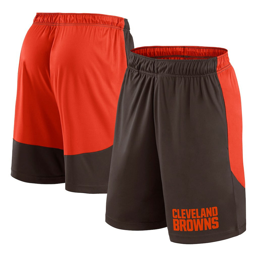 Cleveland Browns Launch Shorts Brown/Red | Fanatics