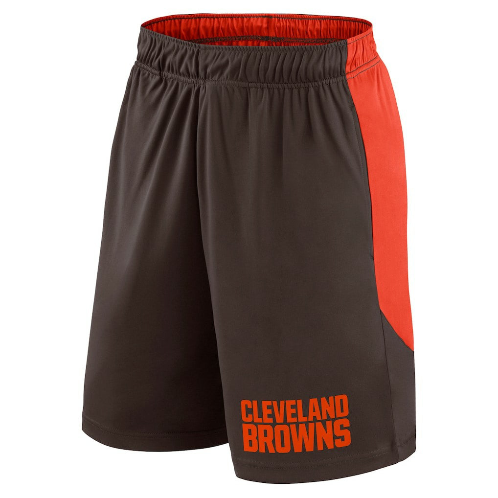 Cleveland Browns Launch Shorts Brown/Red | Fanatics