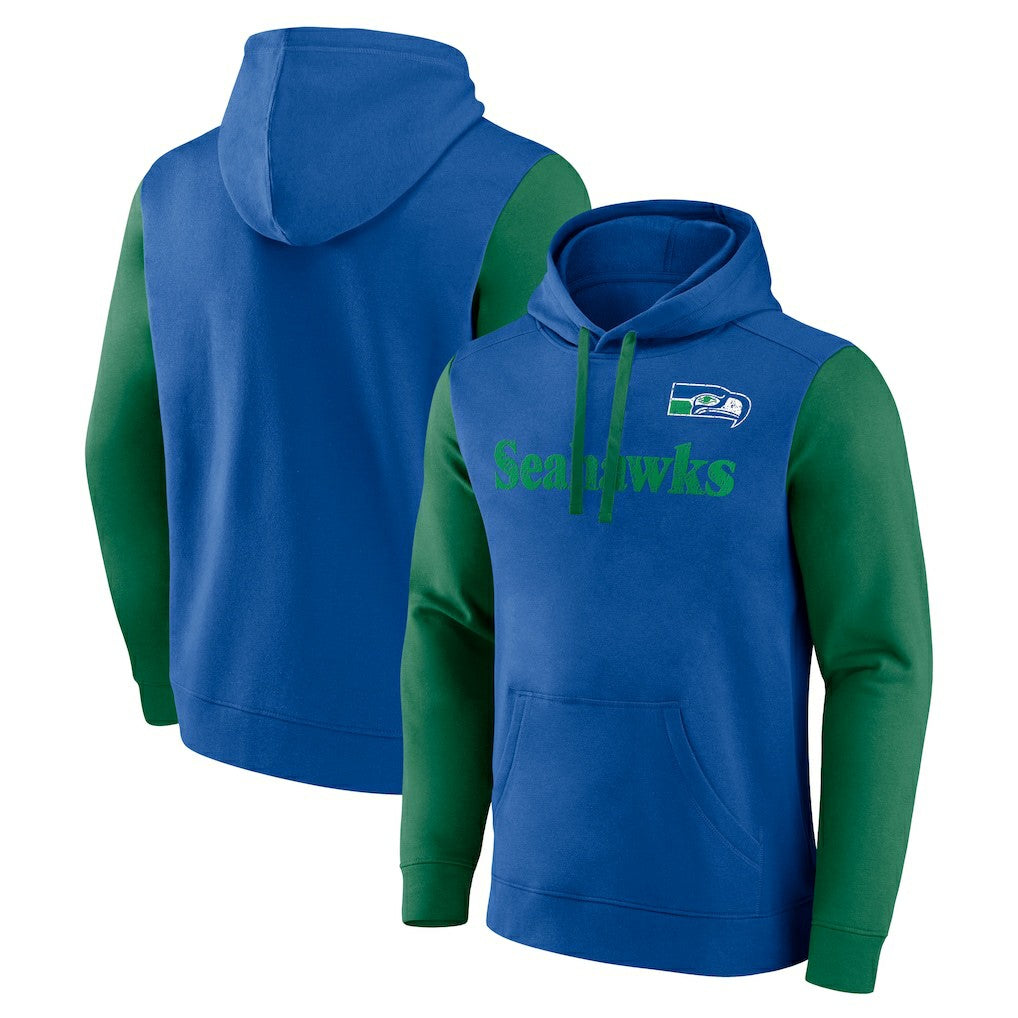 Seattle Seahawks Fleece Pullover Hoodie Royal | Fanatics