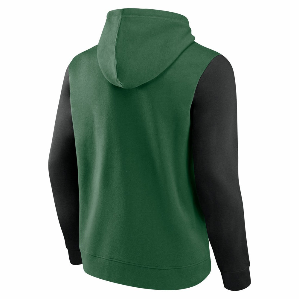 New York Jets Outline Pullover Hoodie Green/Black | Fanatics