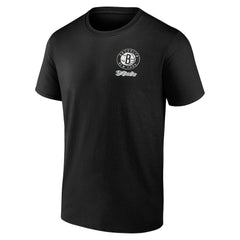 Brooklyn Nets Logo Athletic Never Over T-Shirt Black - NBA