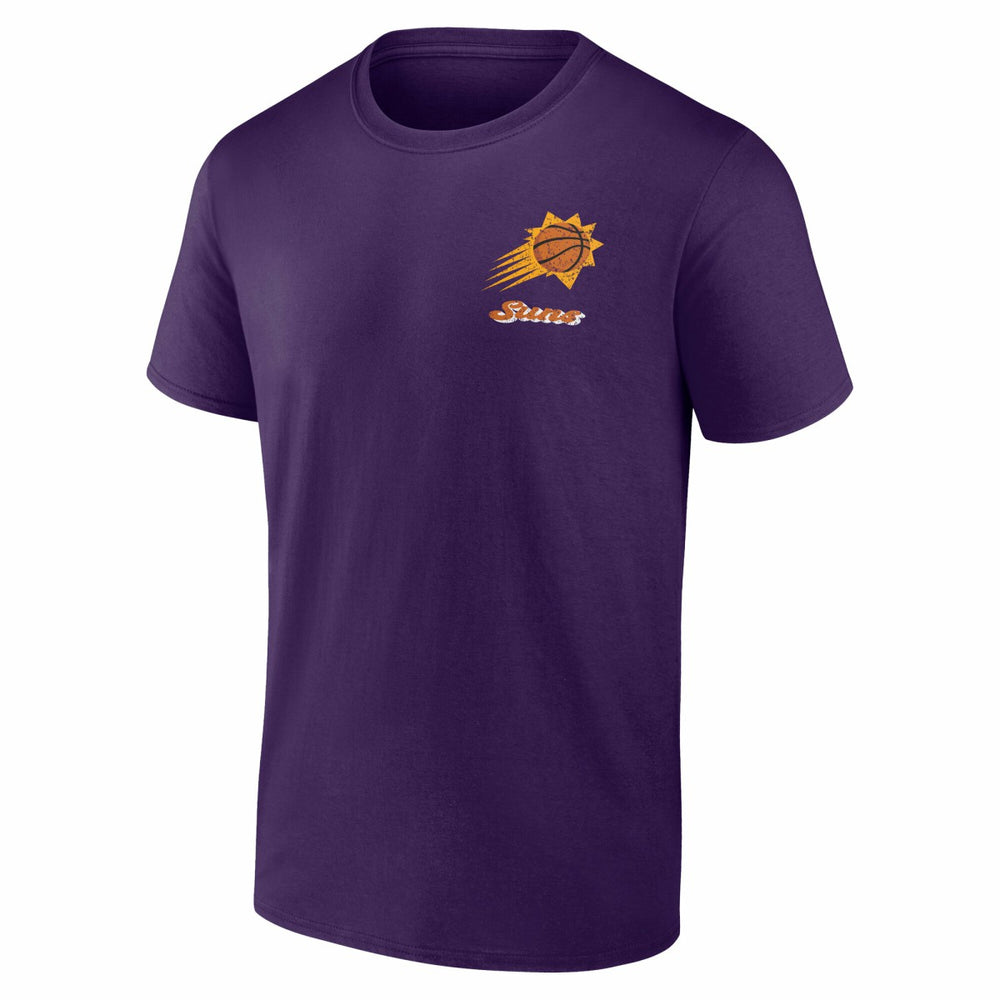 Phoenix Suns Logo Athletic Never Over T-Shirt Purple - NBA