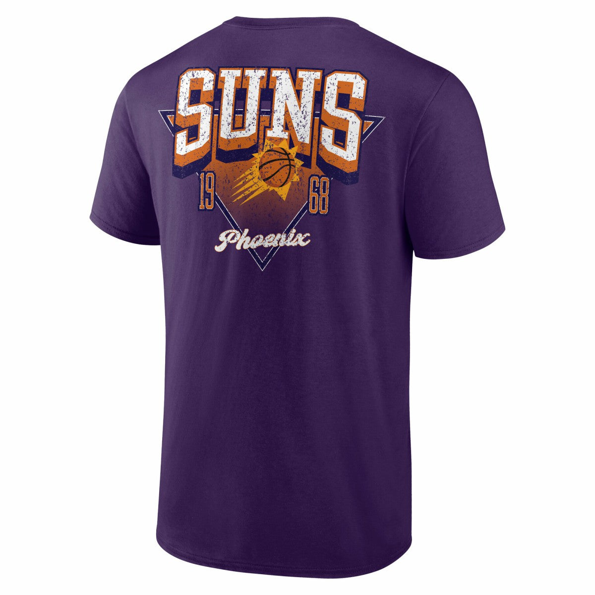 Phoenix Suns Logo Athletic Never Over T-Shirt Purple - NBA