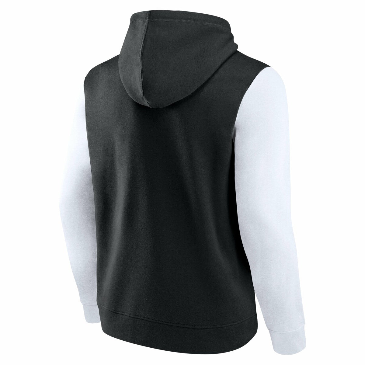 Utah Jazz Logo Athletic Outline Colorblock Pullover Hoodie Black - NBA
