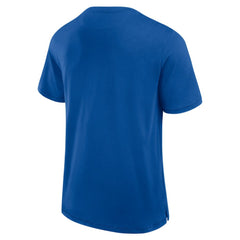 New York Rangers Fanatics Elevated Pima T-Shirt - Royal - NHL