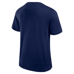 Seattle Kraken Fanatics Elevated Pima T-Shirt - Navy - NHL