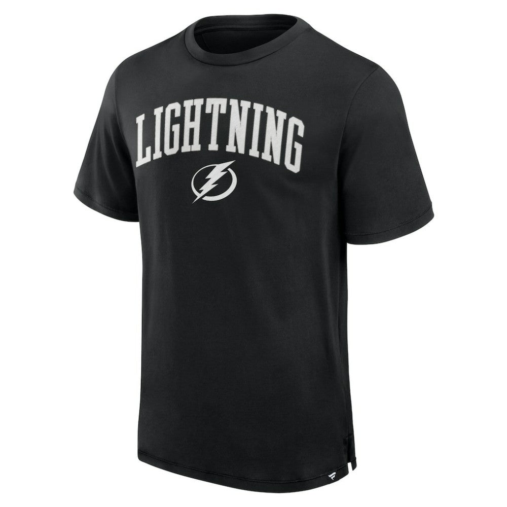 Tampa Bay Lightning Fanatics Elevated Pima T-Shirt - Black - NHL