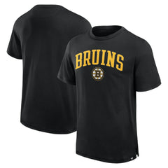 Boston Bruins Fanatics Elevated Pima T-Shirt - Black - NHL