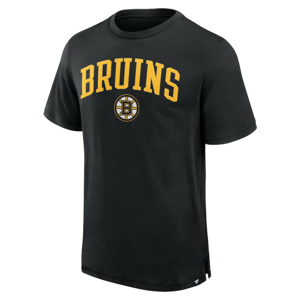 Boston Bruins Fanatics Elevated Pima T-Shirt - Black - NHL