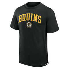 Boston Bruins Fanatics Elevated Pima T-Shirt - Black - NHL