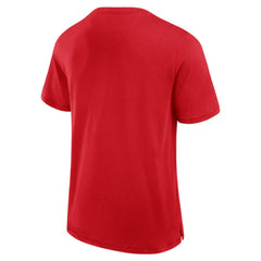 Chicago Blackhawks Fanatics Elevated Pima T-Shirt - Red - NHL