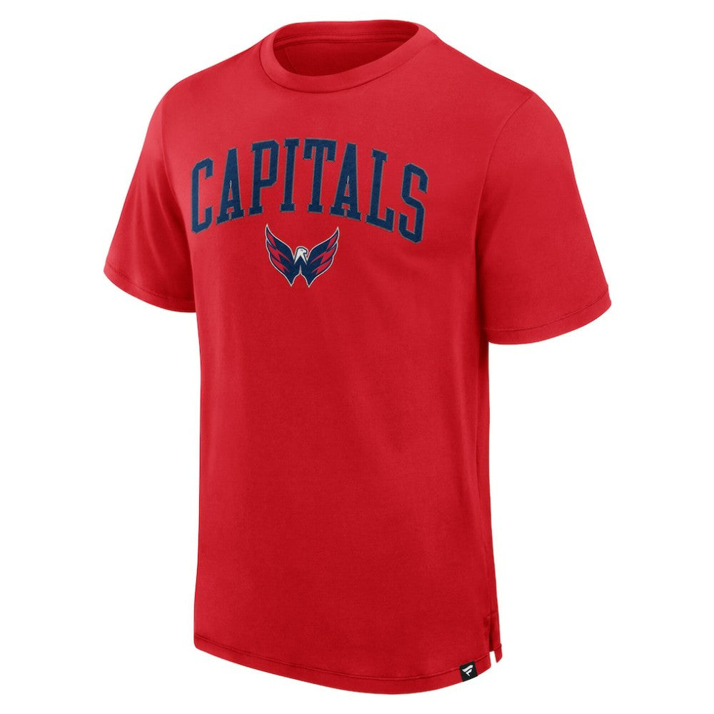 Washington Capitals Fanatics Elevated Pima T-Shirt - Red - NHL