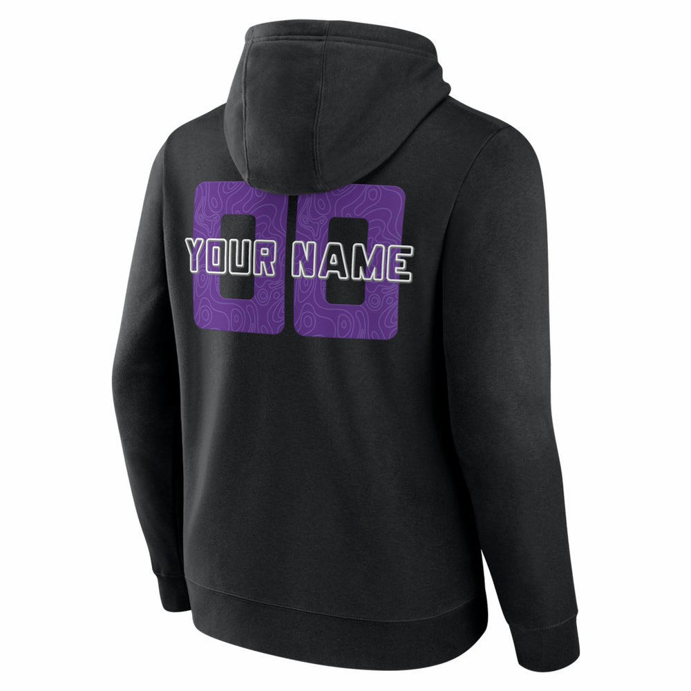 Sacramento Kings Custom Stellar Pullover Hoodie Black - NBA