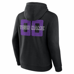 Sacramento Kings Custom Stellar Pullover Hoodie Black - NBA