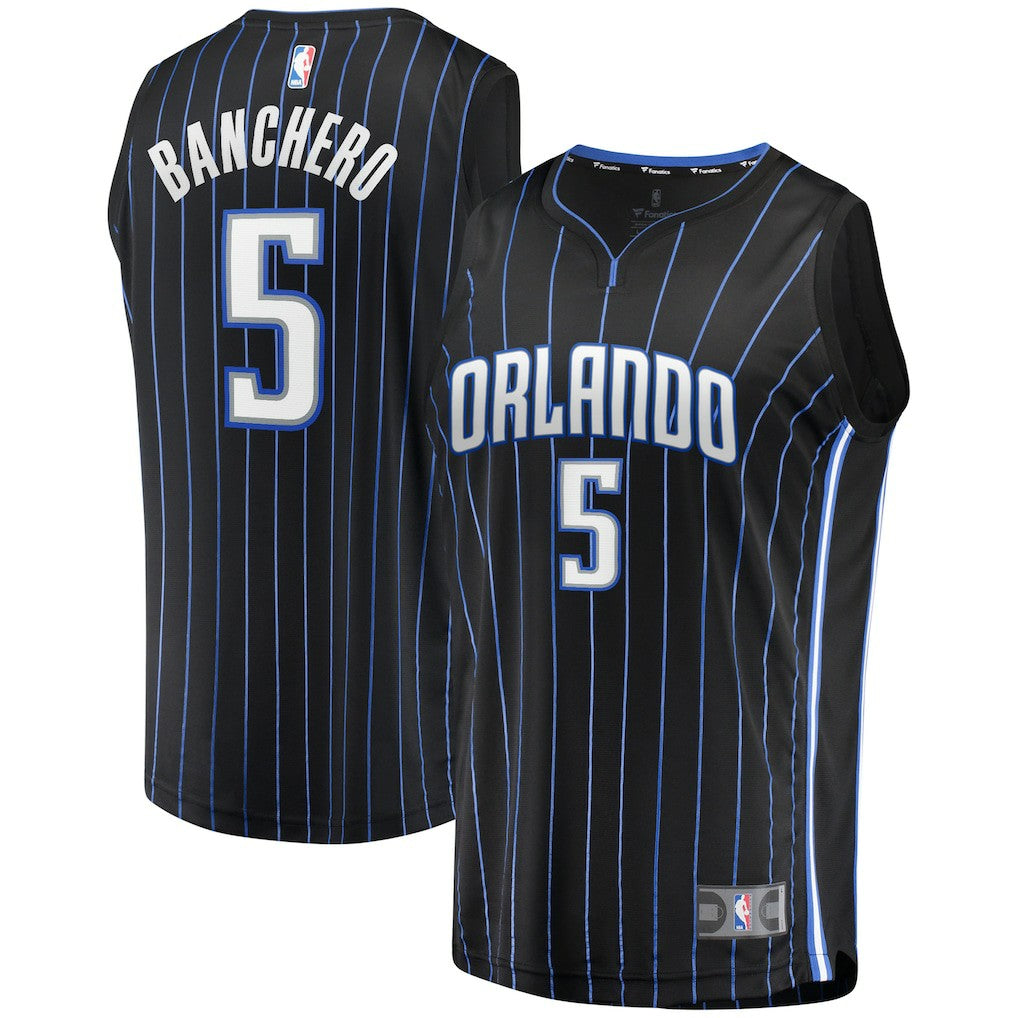 Paolo Banchero Orlando Magic Youth Fast Break Player Jersey Icon Edition Black - NBA