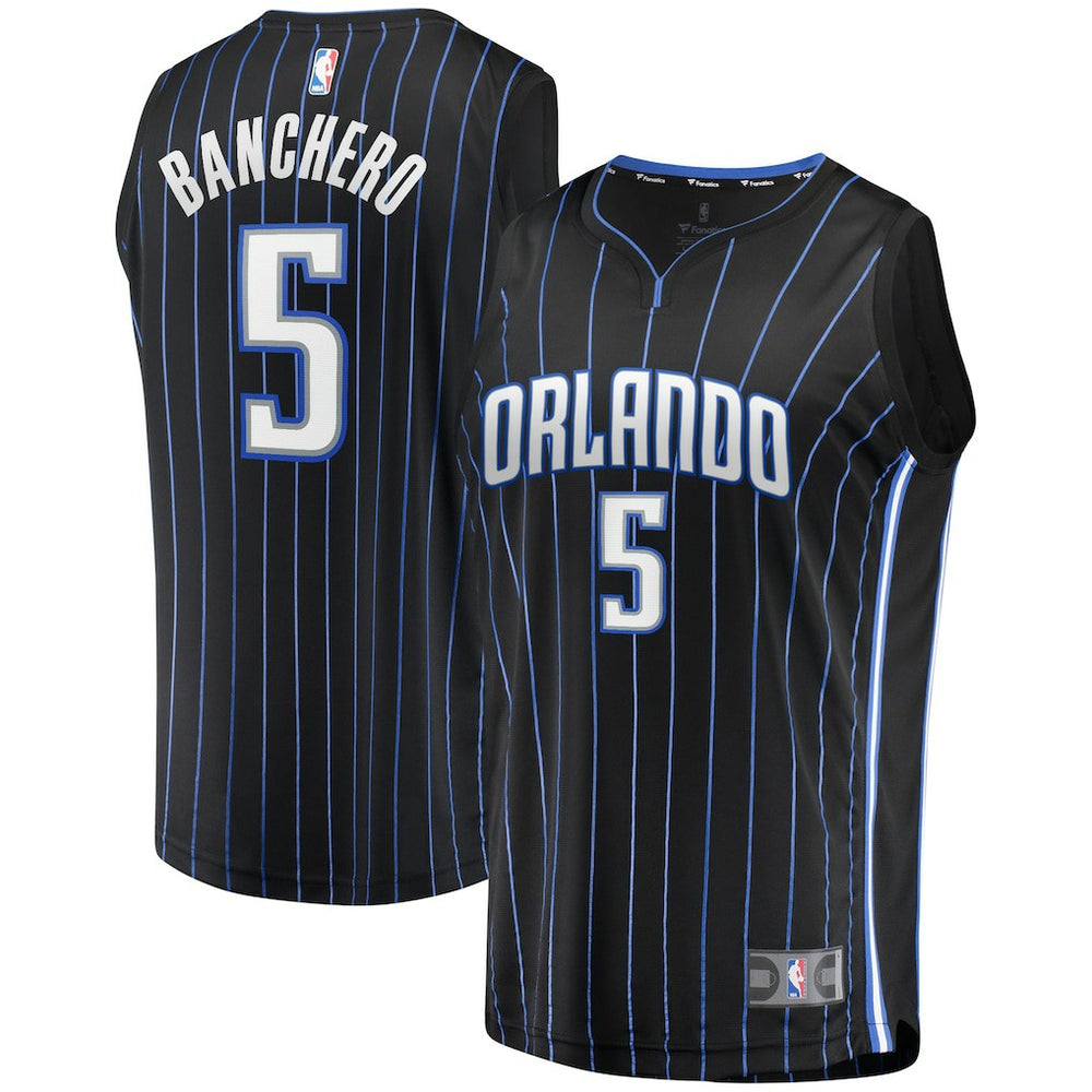 Paolo Banchero Orlando Magic Youth Fast Break Player Jersey Icon Edition Black - NBA