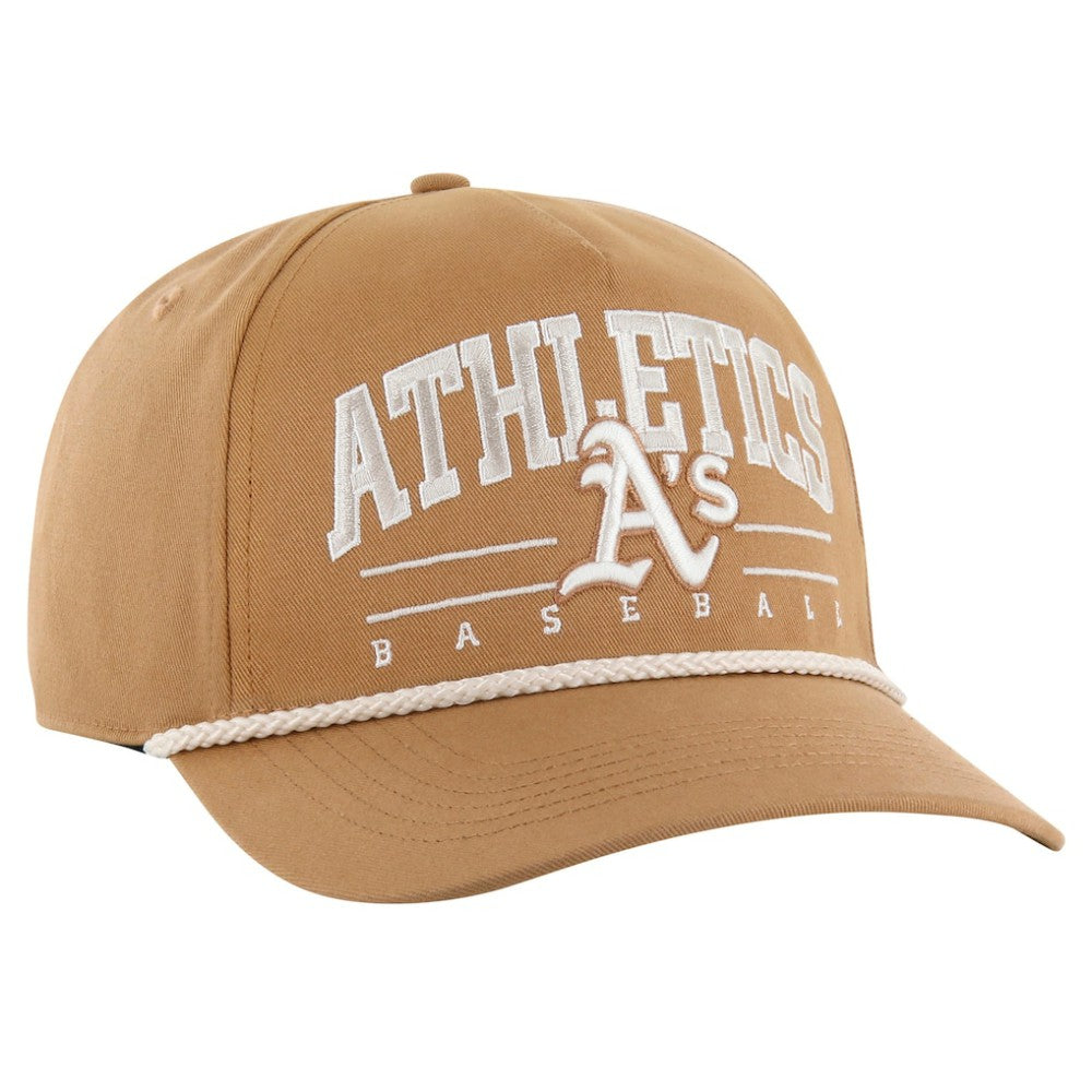 Athletics '47 Neutral Roscoe Rope Hitch Adjustable Hat - MLB