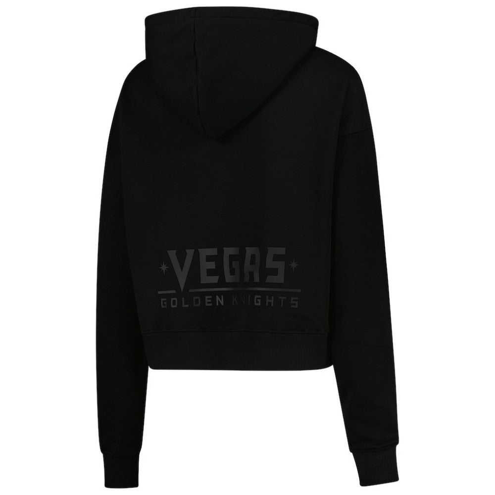 Vegas Golden Knights Pro Standard Women's Jewels Cropped Pullover Hoodie - Black - NHL