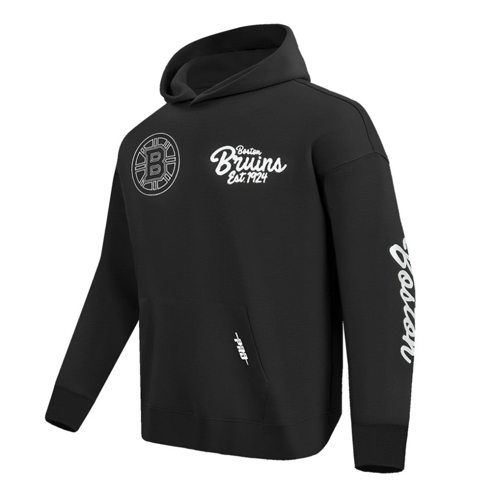 Boston Bruins Pro Standard Paint the City Pullover Hoodie - Black - NHL