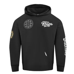 Boston Bruins Pro Standard Paint the City Pullover Hoodie - Black - NHL