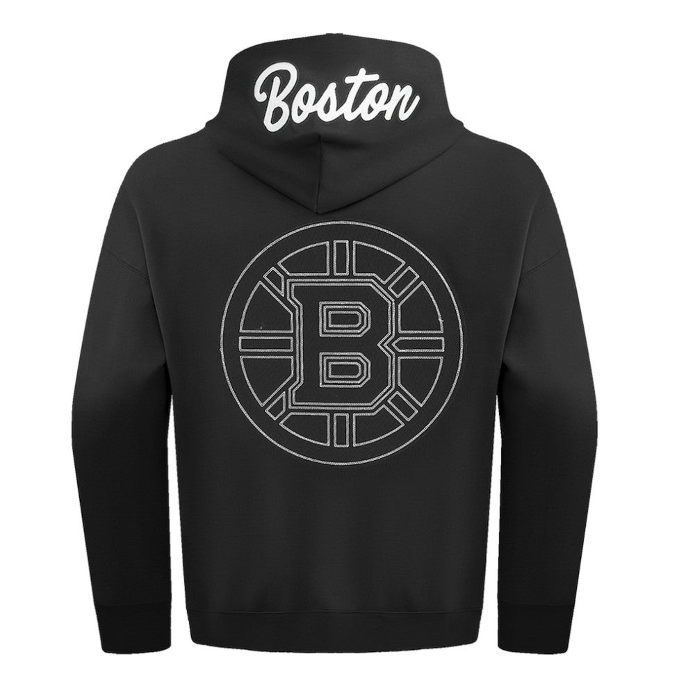 Boston Bruins Pro Standard Paint the City Pullover Hoodie - Black - NHL