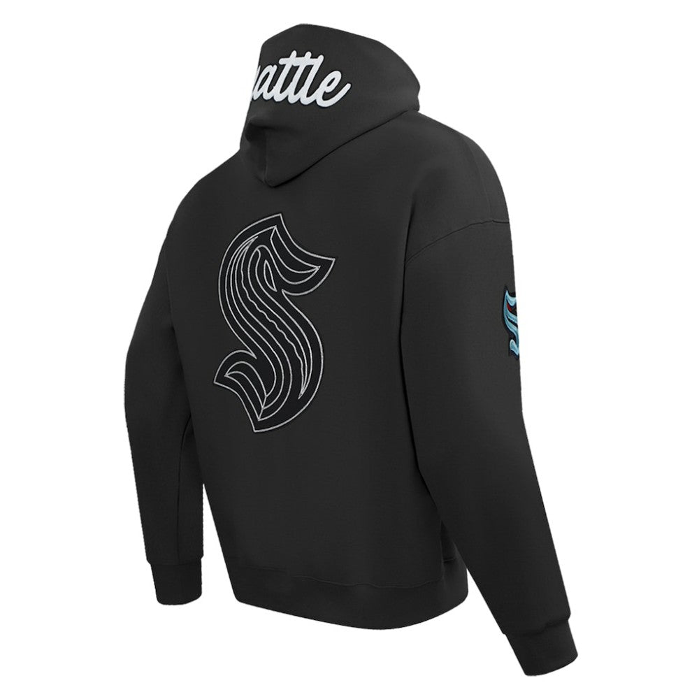 Seattle Kraken Pro Standard Paint the City Pullover Hoodie - Black - NHL