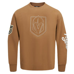 Vegas Golden Knights Pro Standard Paint the City Pullover Sweatshirt - Brown - NHL