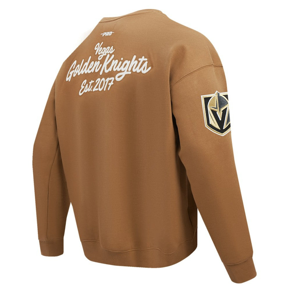 Vegas Golden Knights Pro Standard Paint the City Pullover Sweatshirt - Brown - NHL