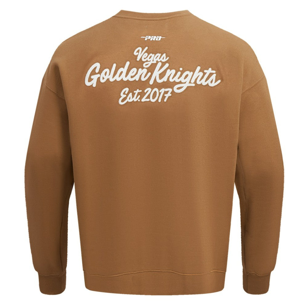 Vegas Golden Knights Pro Standard Paint the City Pullover Sweatshirt - Brown - NHL