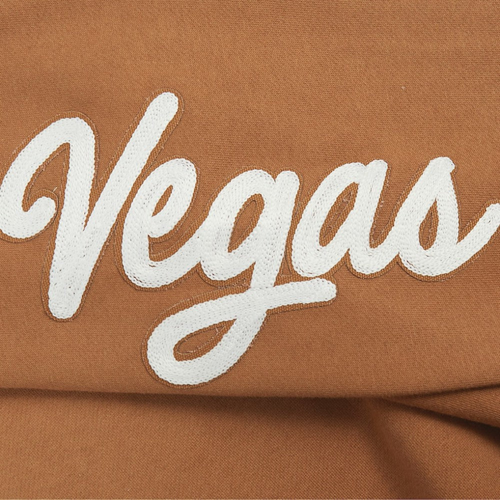 Vegas Golden Knights Pro Standard Paint the City Pullover Sweatshirt - Brown - NHL